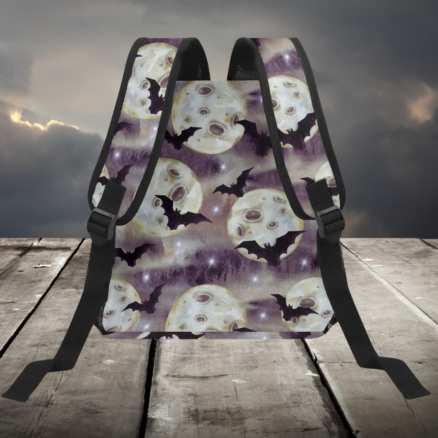 Bats and Moons Backpack 11 inch