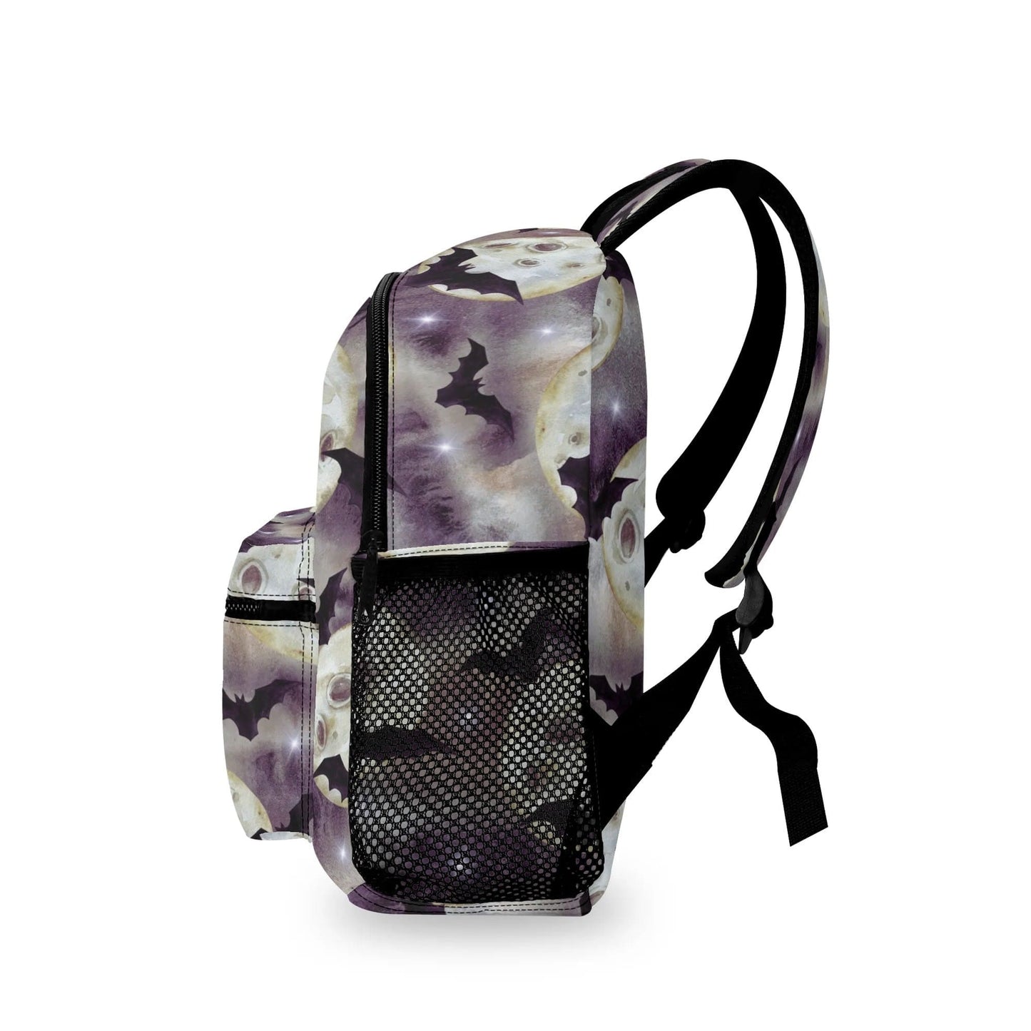 Fall Squirrels 11Backpack Naturecore Daypack Twill Polyester Back Pack Purse Shoulder Bag with Mesh Pockets and Front