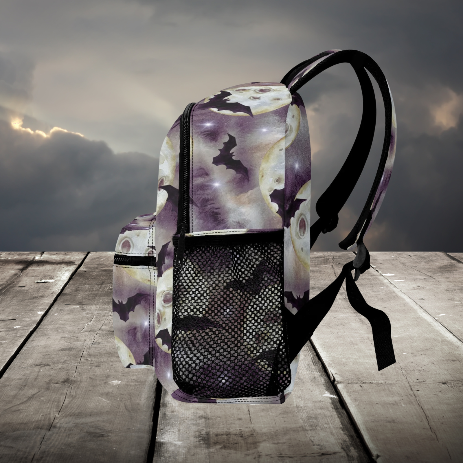 Bats and Moons Backpack 11 inch