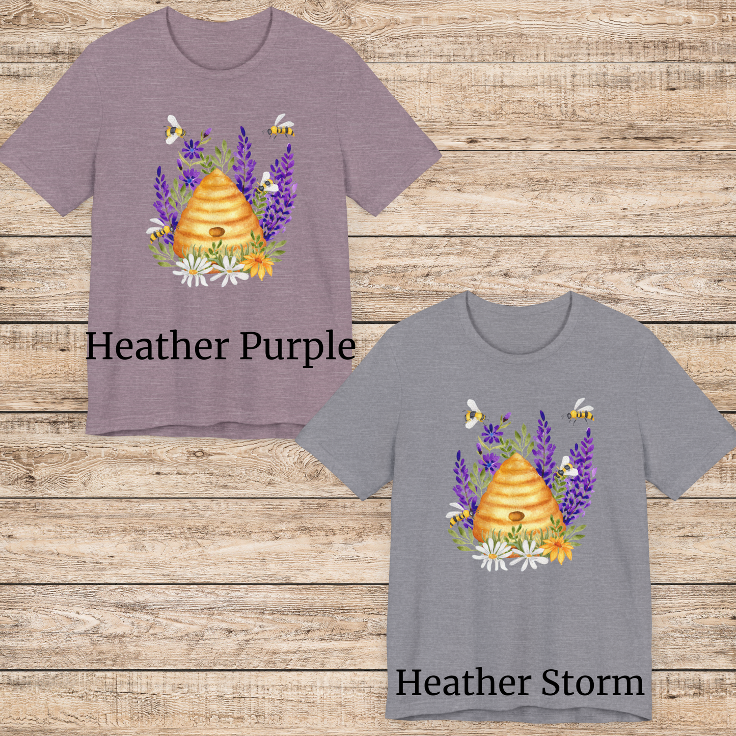 Bees and Bee Hive T-Shirt Many Colors