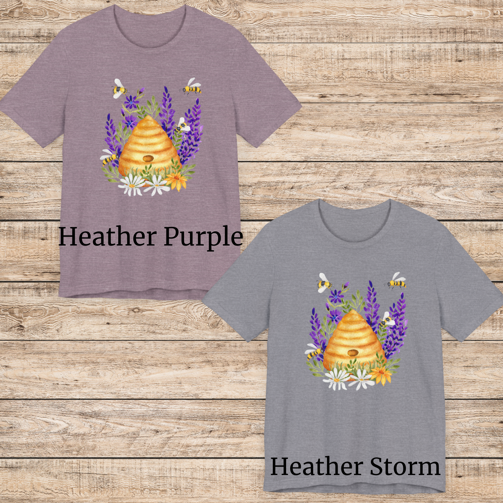 Bees and Bee Hive T-Shirt Many Colors