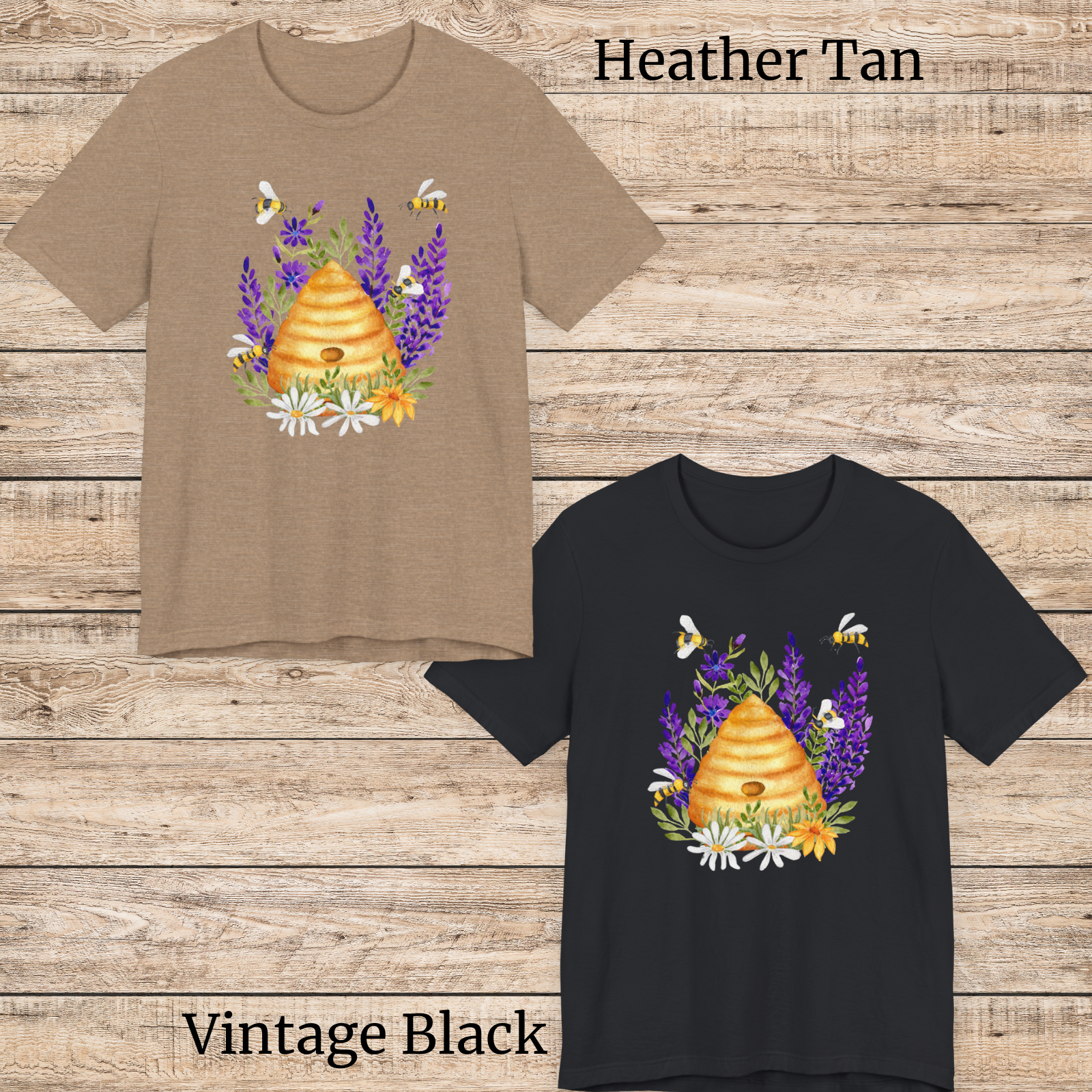 Bees and Bee Hive T-Shirt Many Colors