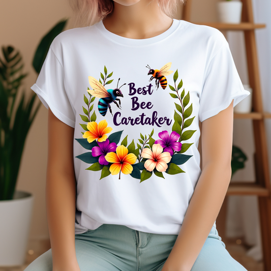 Best Bee Caretaker T-Shirt 11 Colors