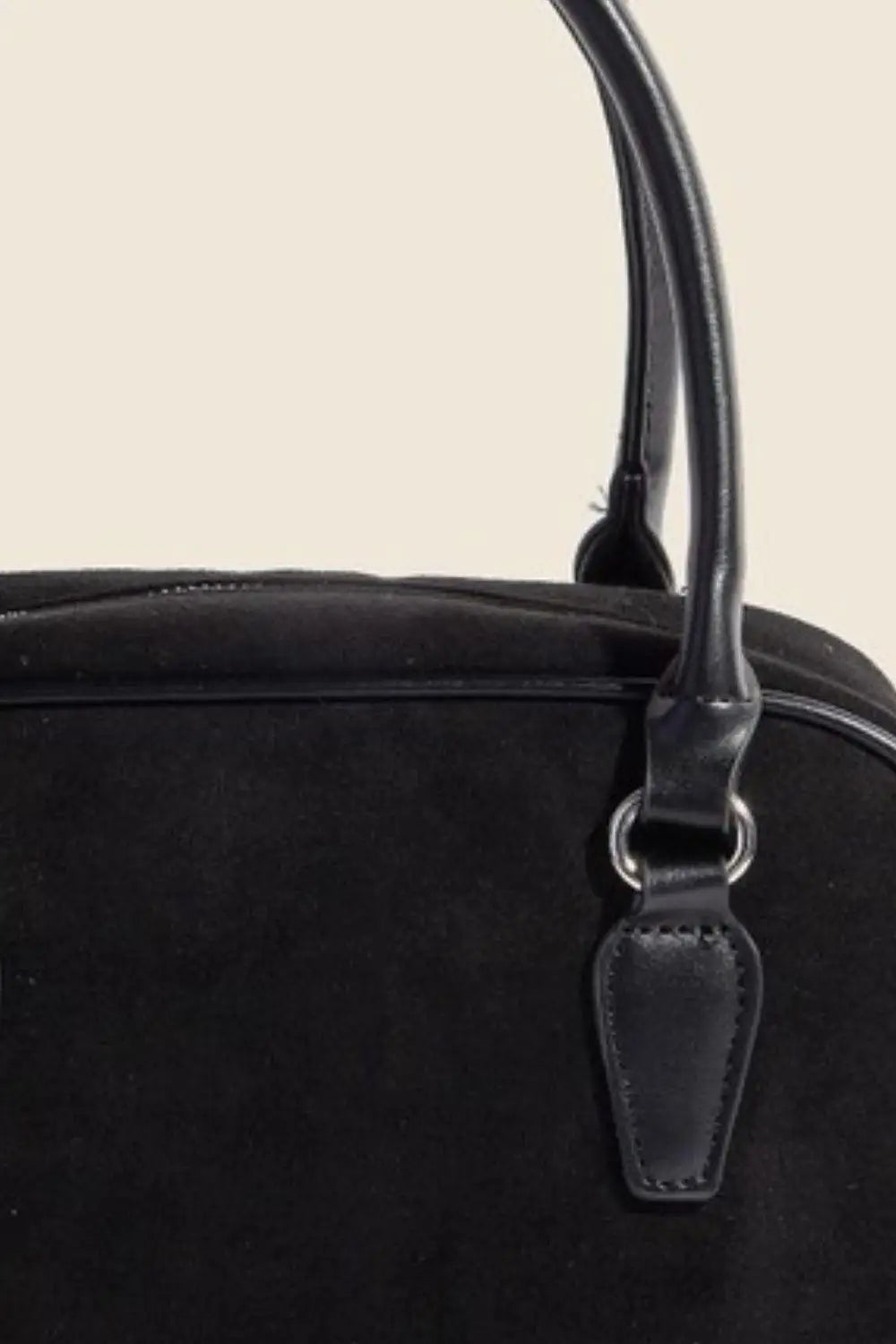 Black Boxy Handbag - Handbags