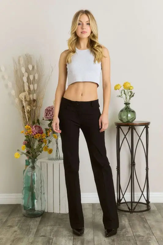 Black Pants with Pockets - Eclectage