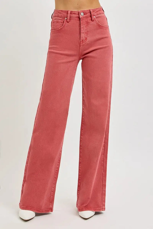 Brick High Rise Tummy Control Jeans - Jeans