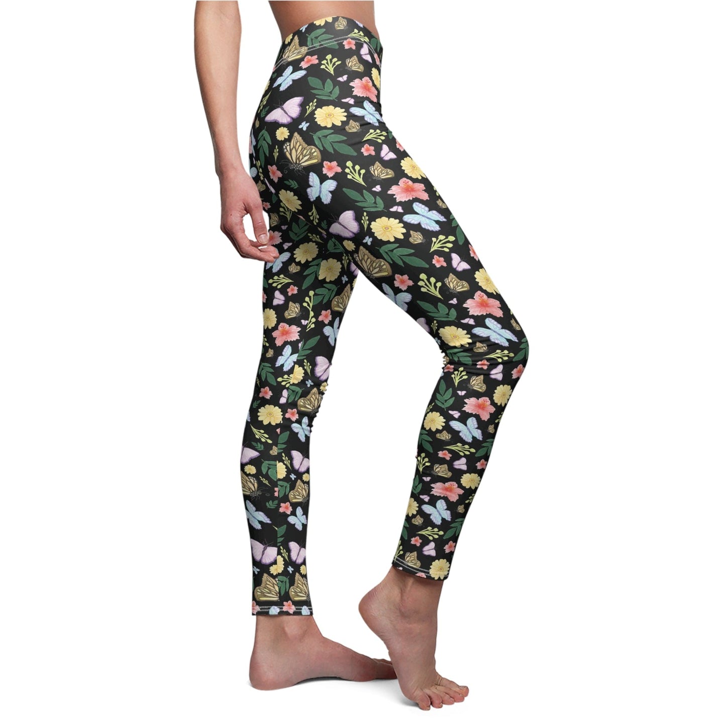 Butterfly Floral Leggings