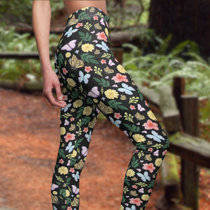 Butterfly Floral Leggings