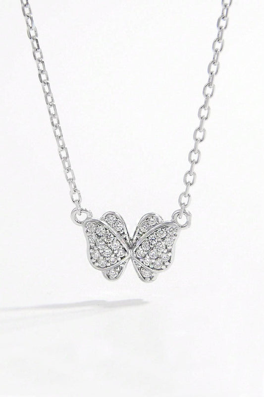 Butterfly Pendant Necklace - Eclectage