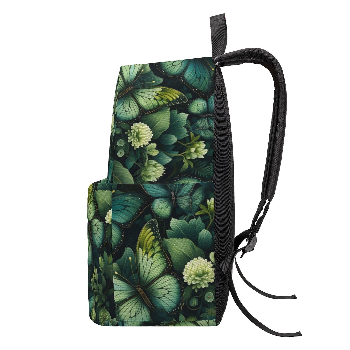 Butterfly Print Canvas Backpack