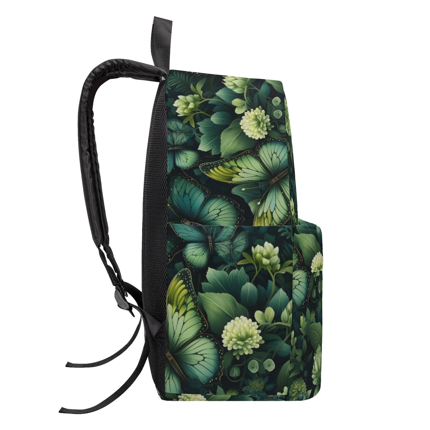 Butterfly Print Canvas Backpack