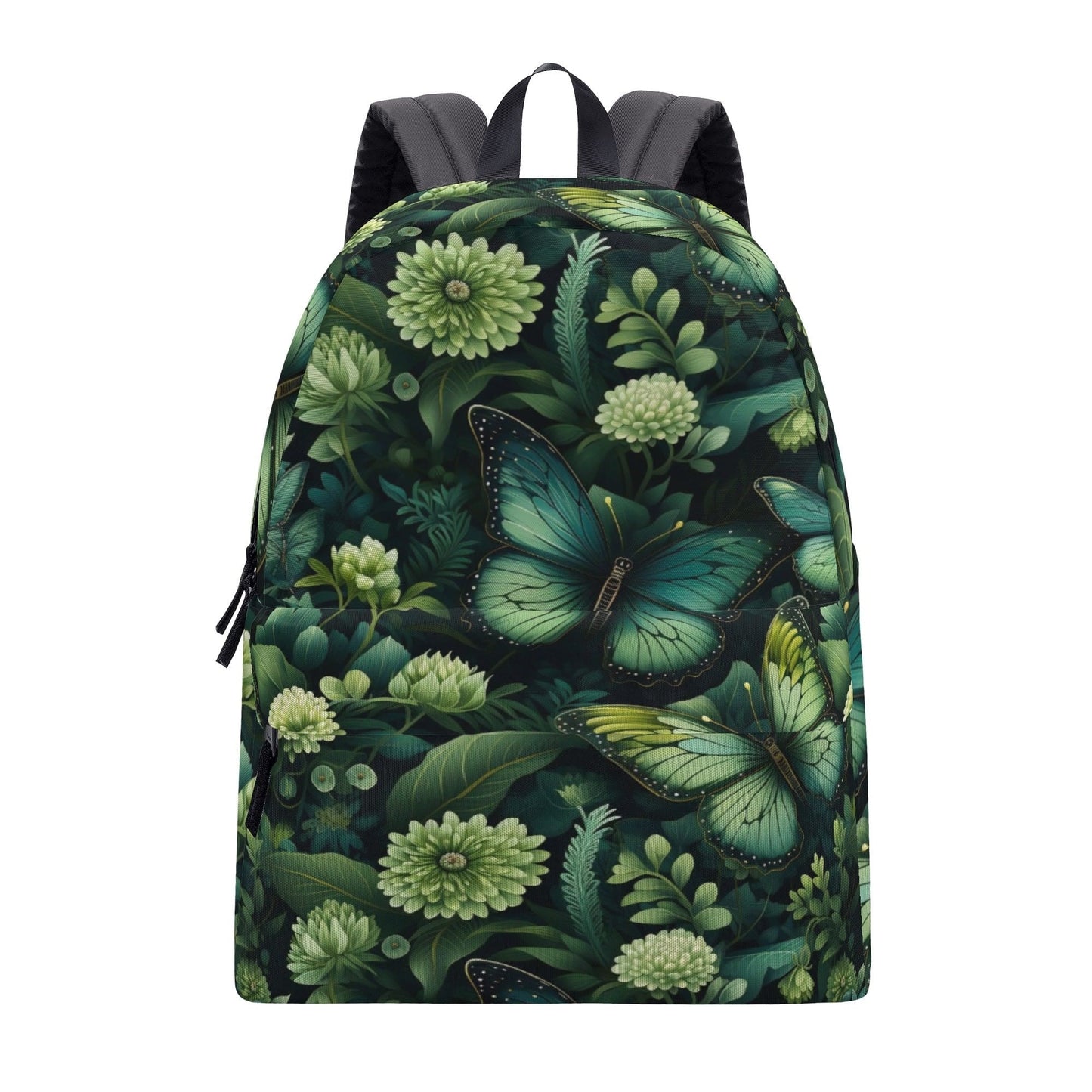 Butterfly Print Canvas Backpack