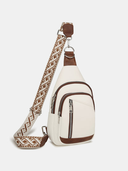 Crossbody Bag with Detachable Straps - Eclectage