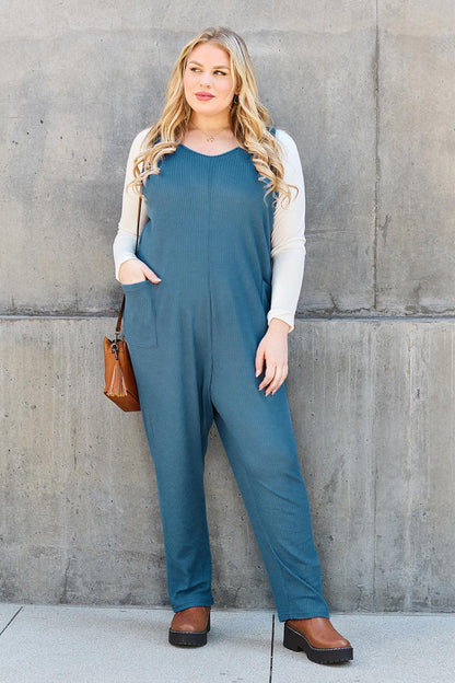 Sleeveless Straight Jumpsuit - Eclectage