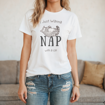 Cat Nap Comfort Colors T-Shirt - S to 4X