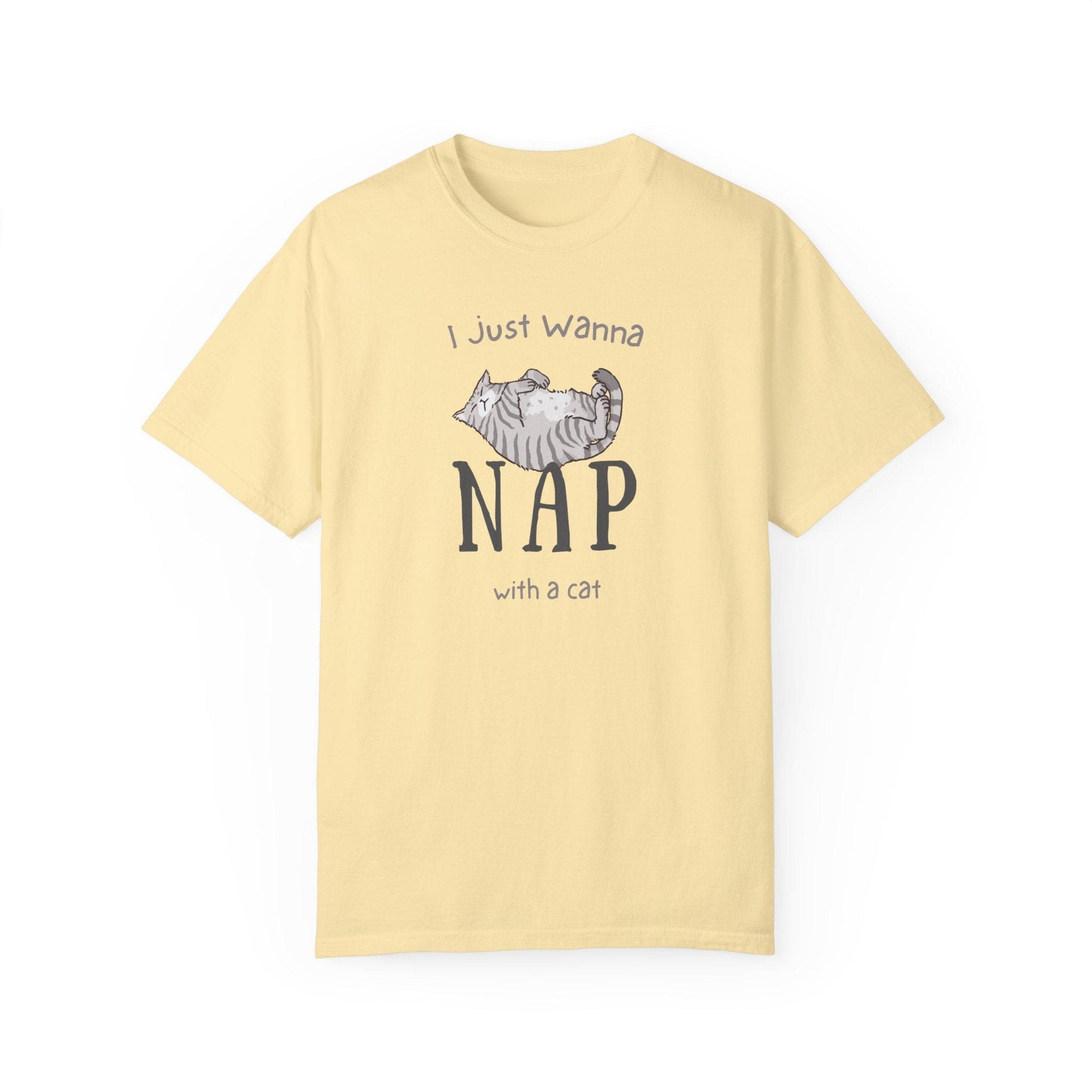 Cat Nap Comfort Colors T-Shirt - S to 4X