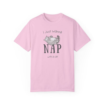 Cat Nap Comfort Colors T-Shirt - S to 4X