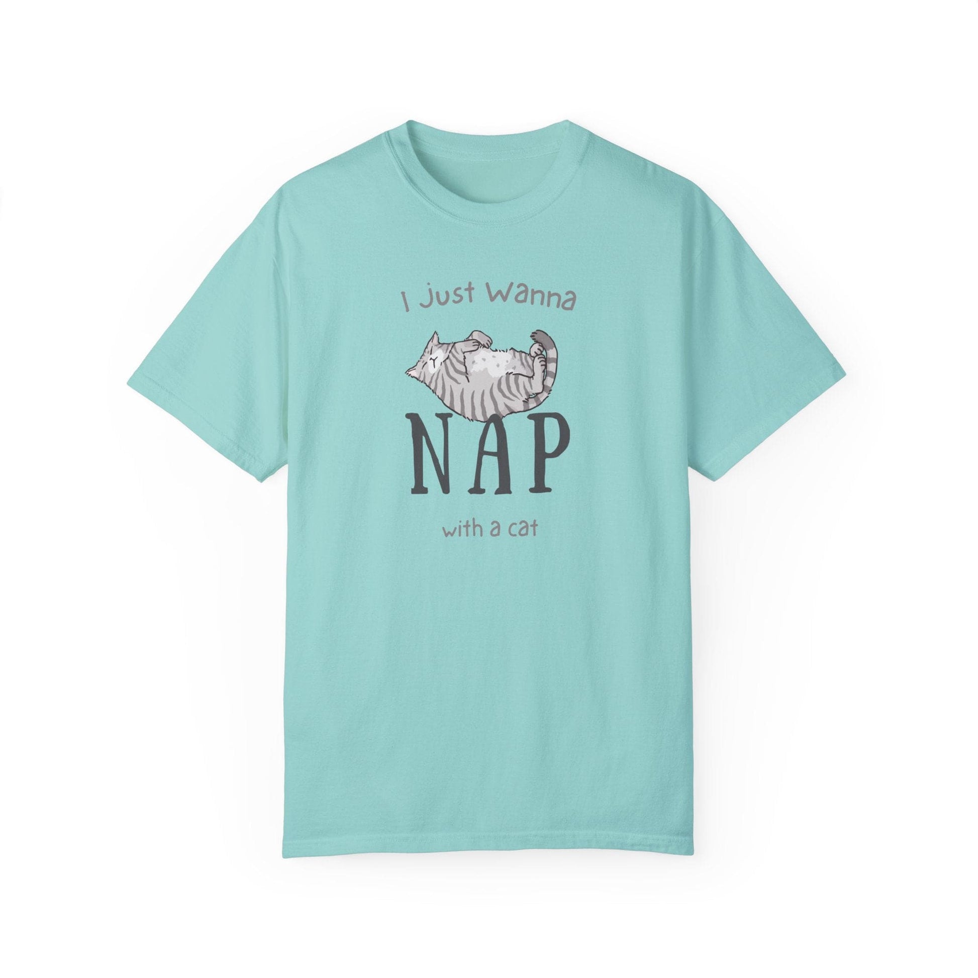 Cat Nap Comfort Colors T-Shirt - S to 4X