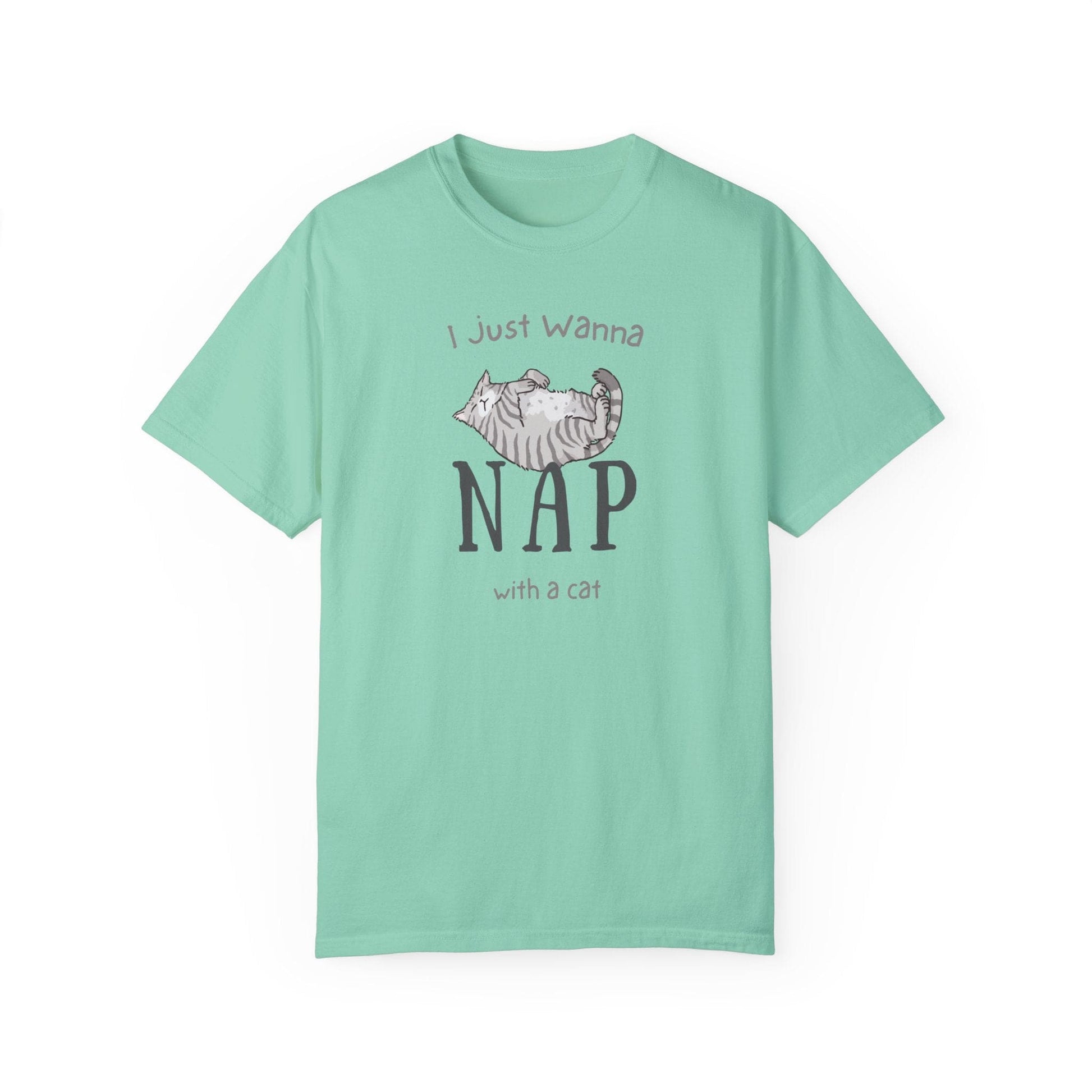 Cat Nap Comfort Colors T-Shirt - S to 4X