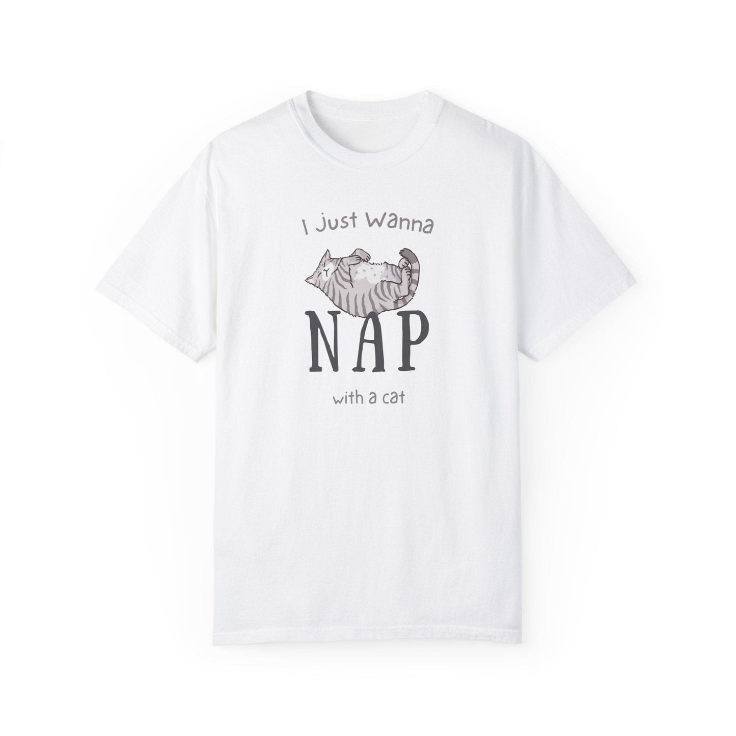 Cat Nap Comfort Colors T-Shirt - S to 4X