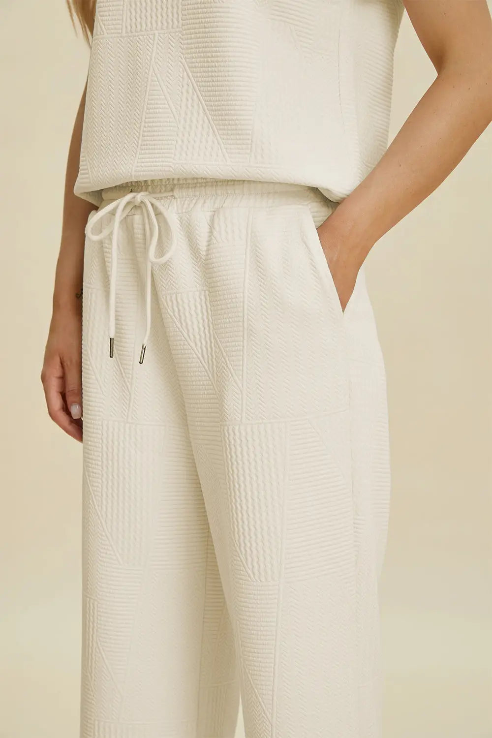 Double Take Full Size Collared Neck Short Sleeve Top and Pants Set - Eclectage