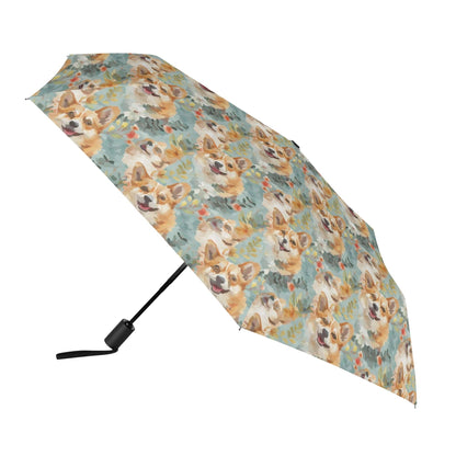 Fully Auto Open & Close Umbrella Printing Outside