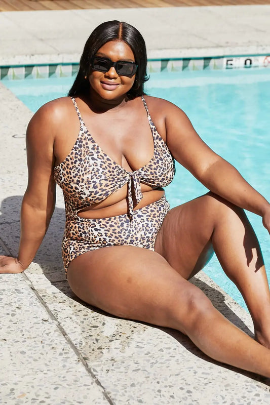 Cutout One-Piece Swimsuit - Eclectage