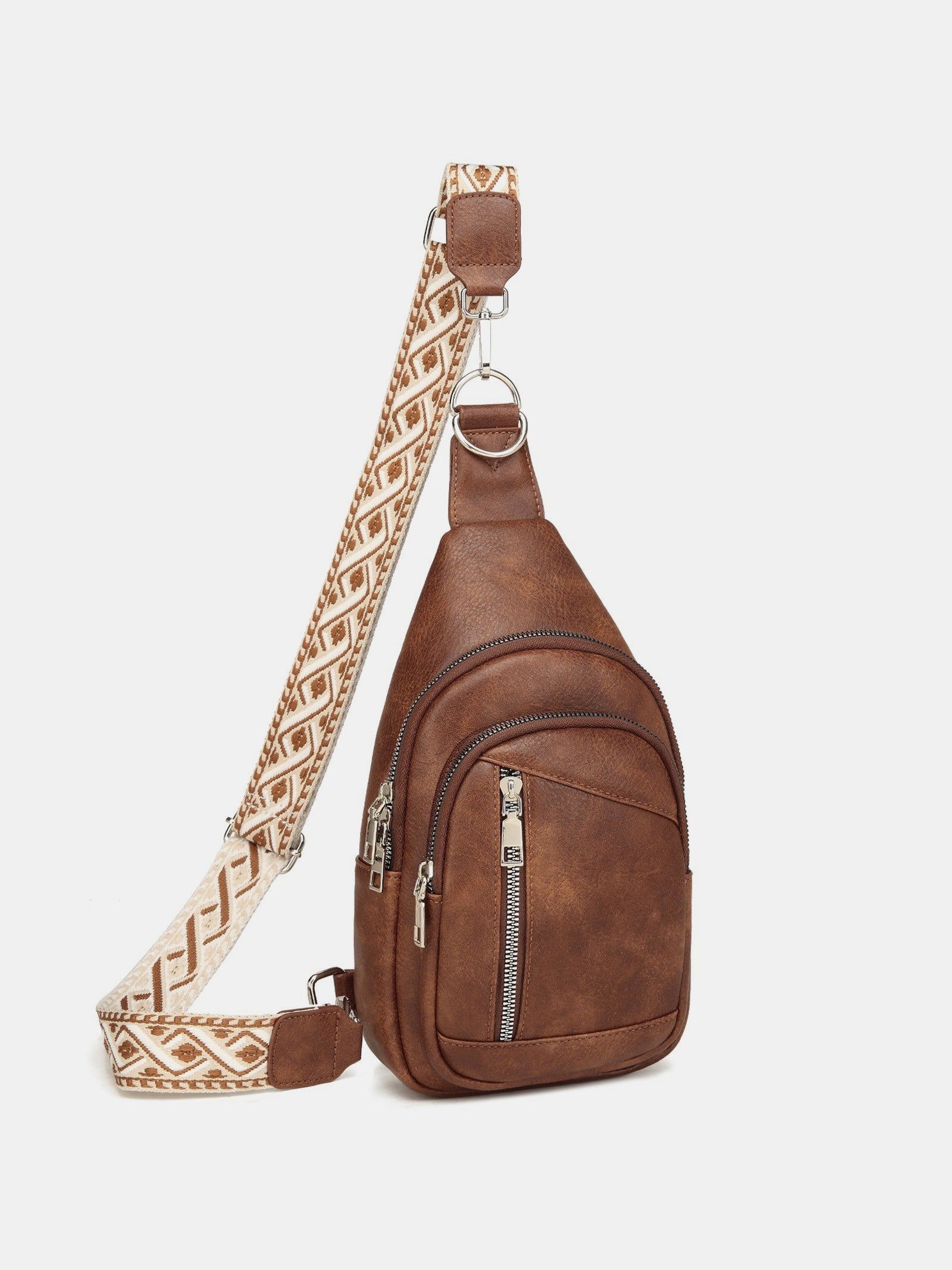 Crossbody Bag with Detachable Straps - Eclectage