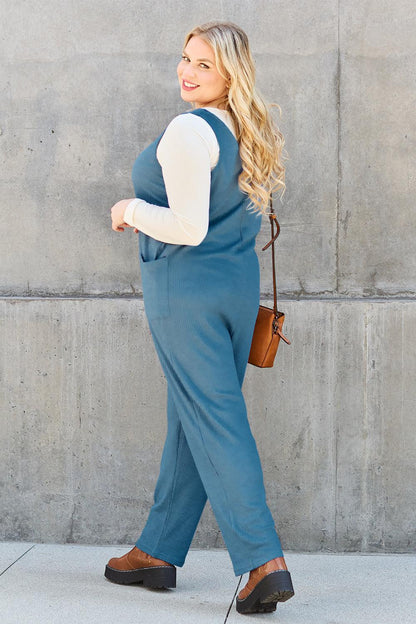 Sleeveless Straight Jumpsuit - Eclectage