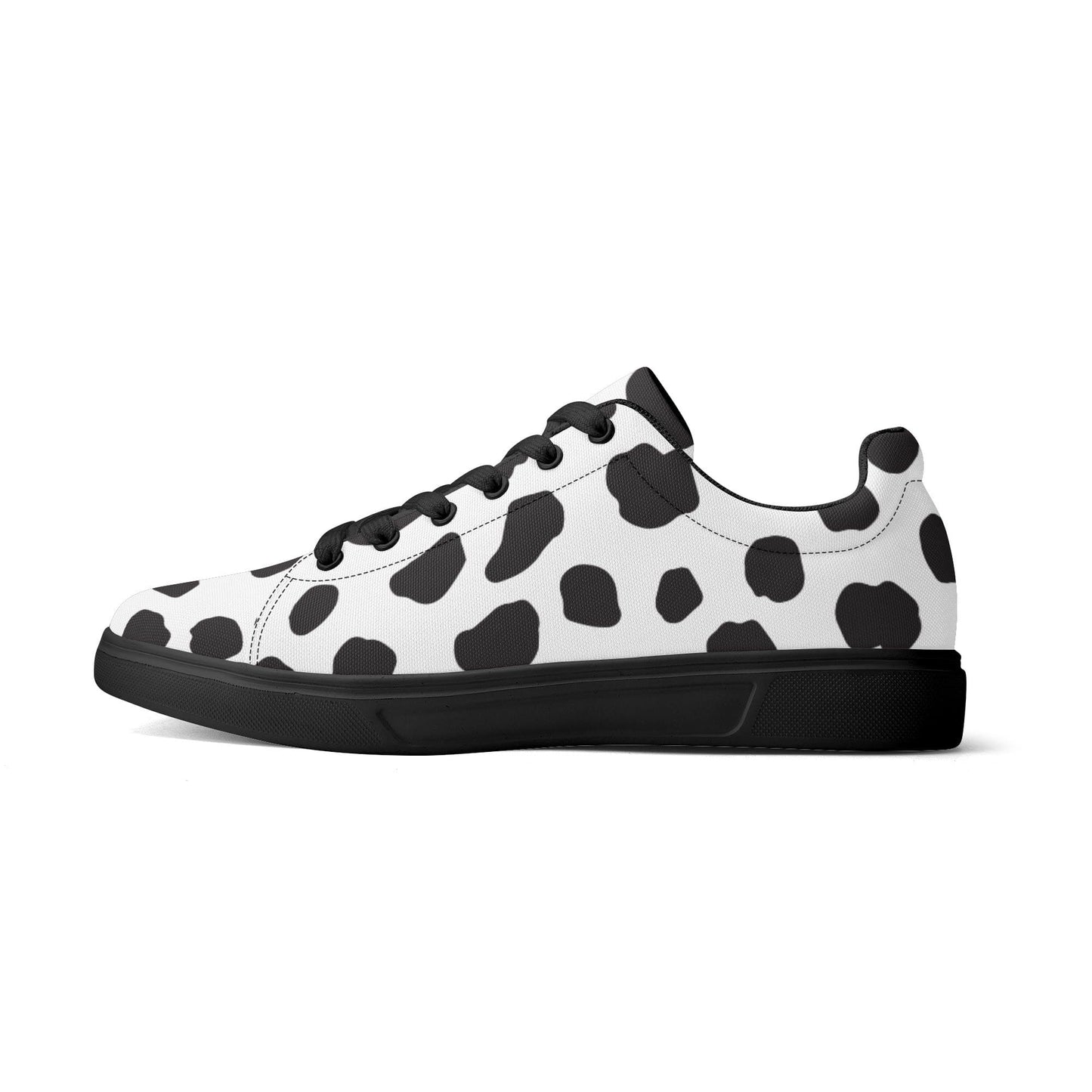 Dalmatian Print Canvas Low Top Shoes