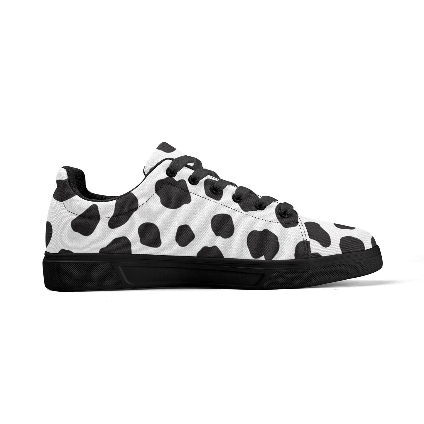 Dalmatian Print Canvas Low Top Shoes