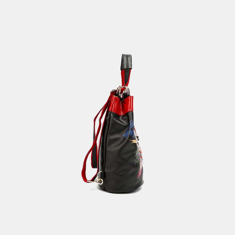 Multifunctional Bucket Bag Backpack - Eclectage