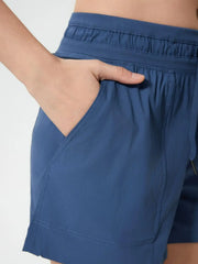 Drawstring Active Shorts with Pockets - Active Shorts