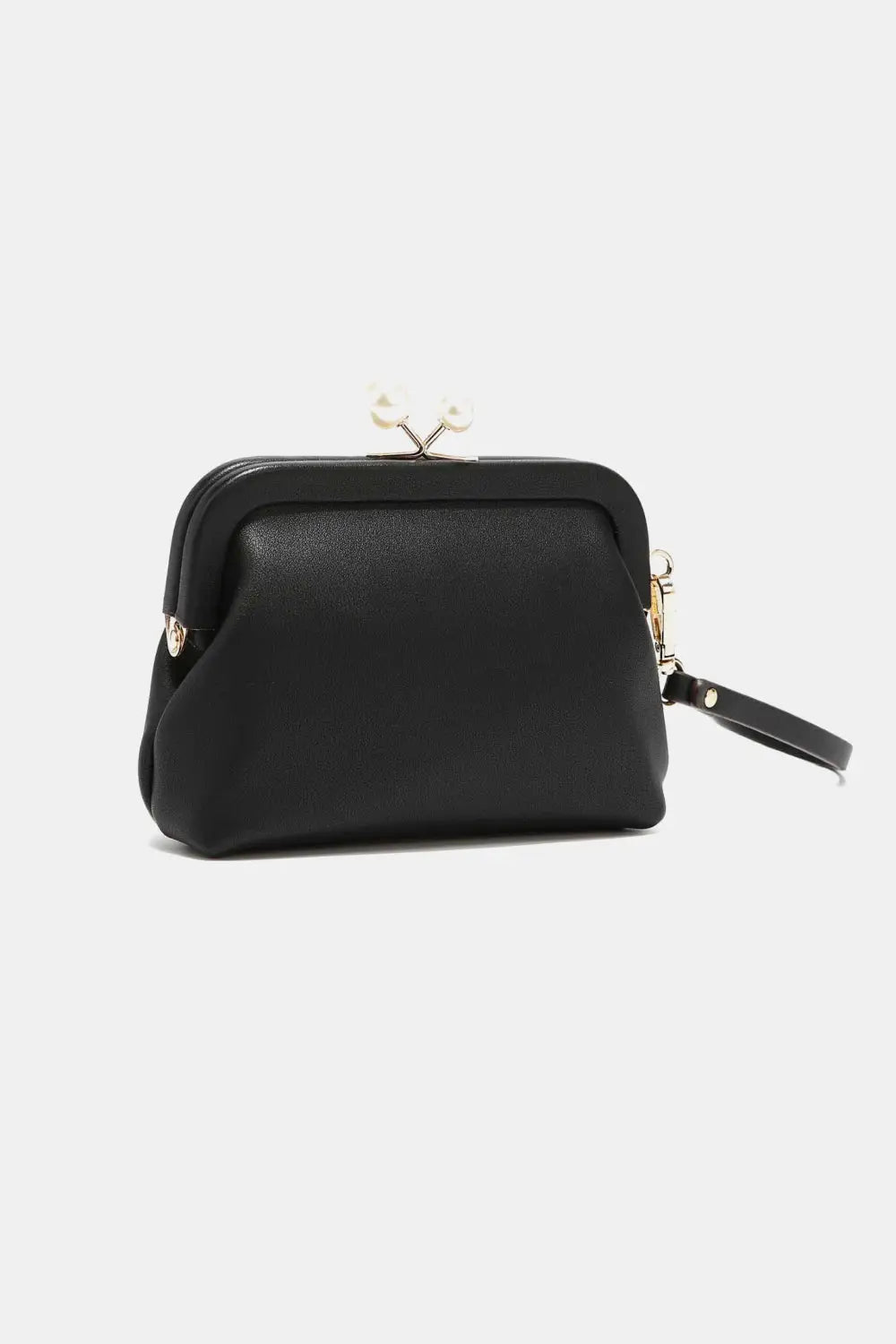 Faux Pearl Coin Purse - Coin Purses