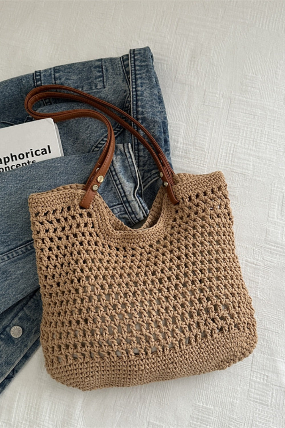 Woven Cotton Tote Bag - Eclectage