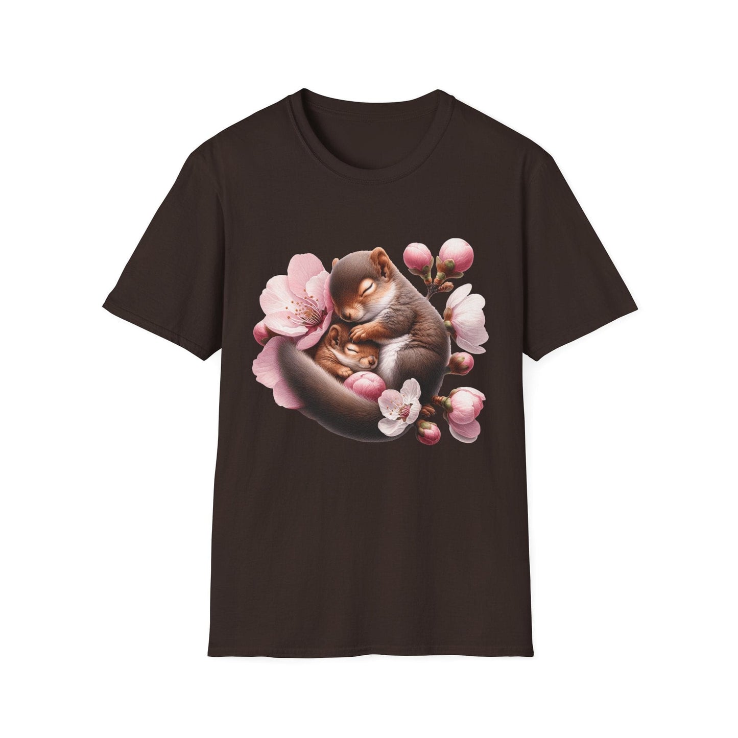 Floral Squirrel Baby Women’s T-Shirt