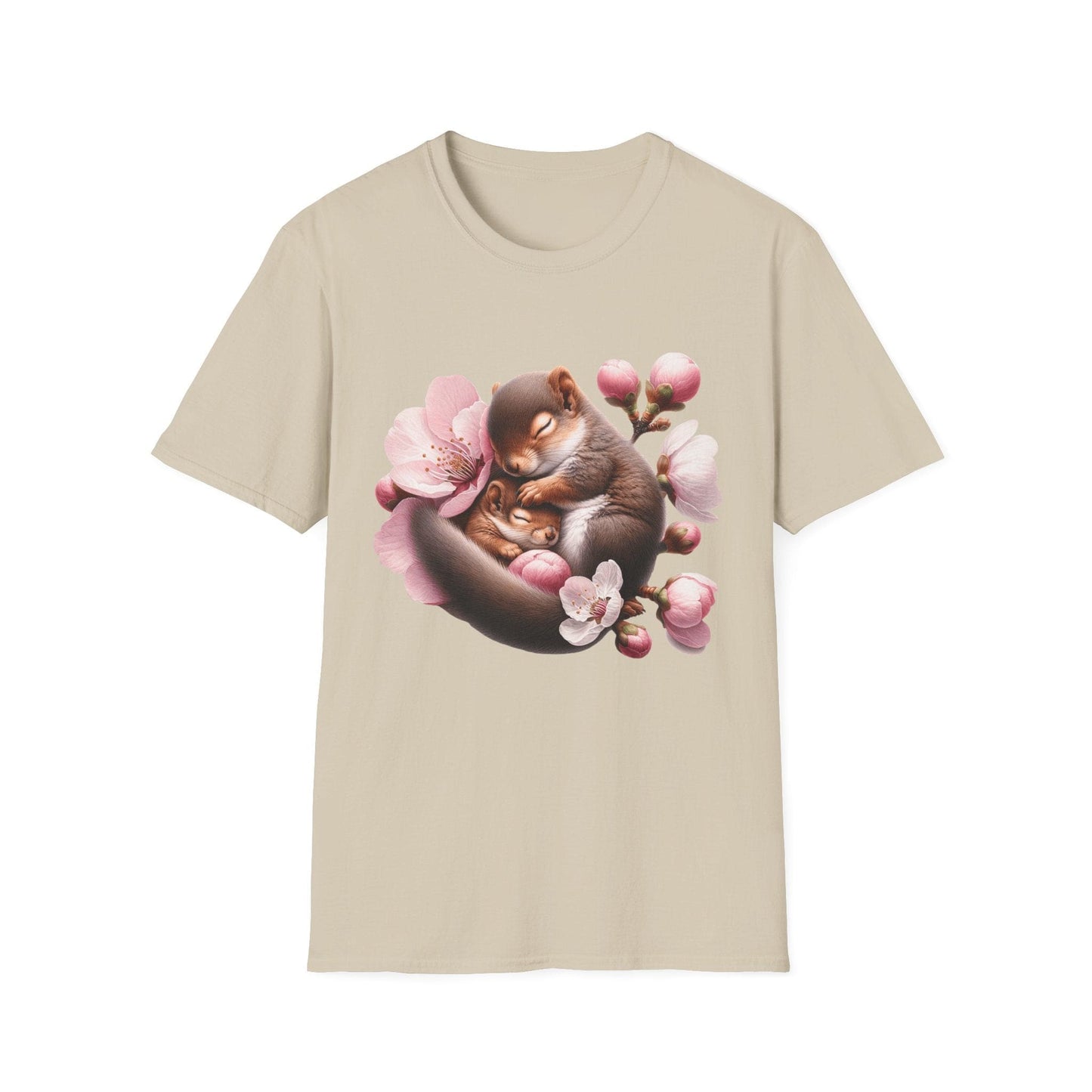 Floral Squirrel Baby Women’s T-Shirt