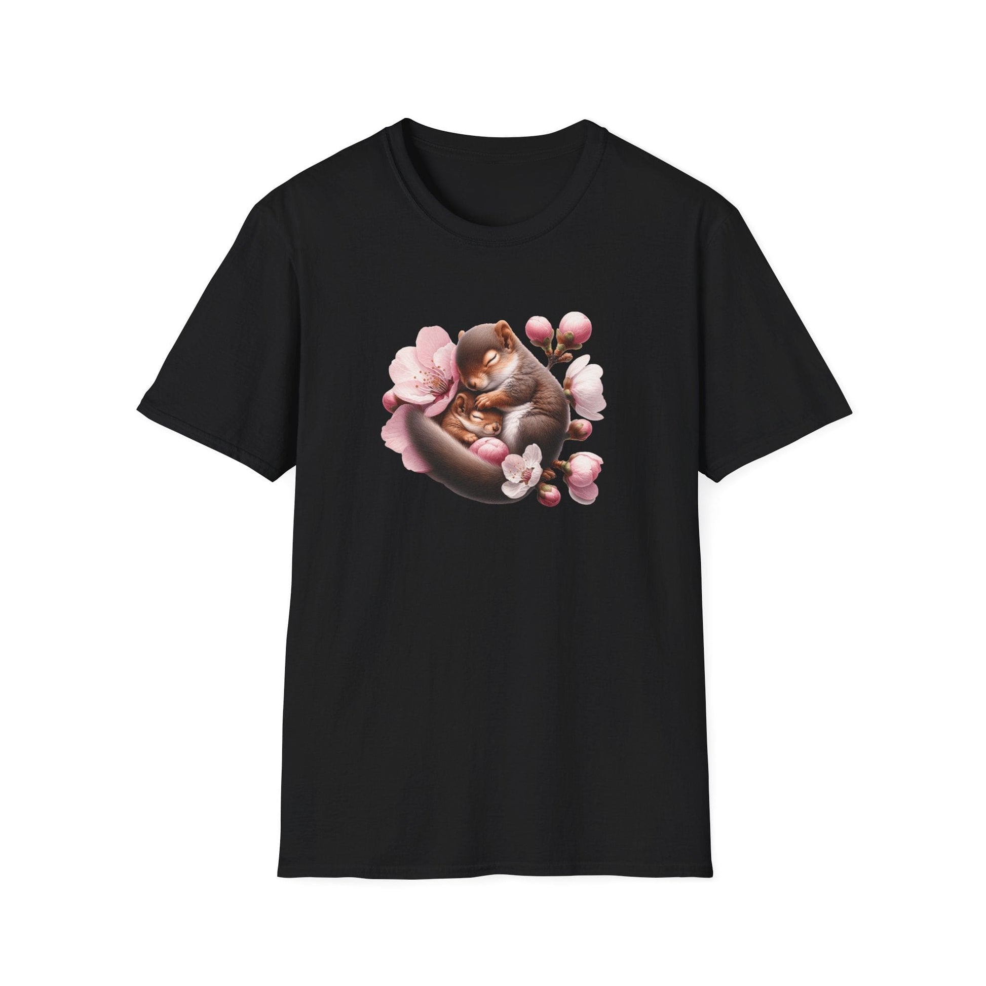 Floral Squirrel Baby Women’s T-Shirt