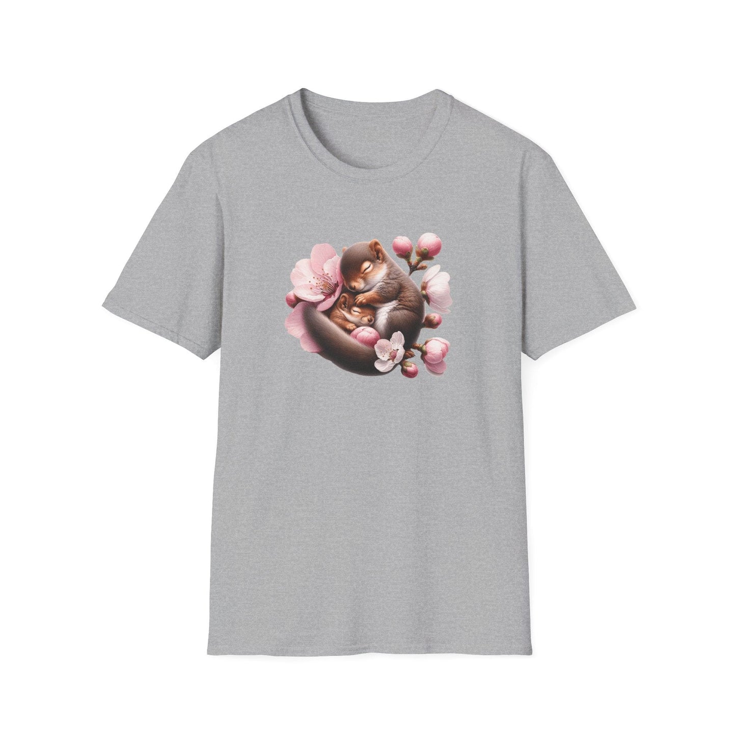 Floral Squirrel Baby Women’s T-Shirt