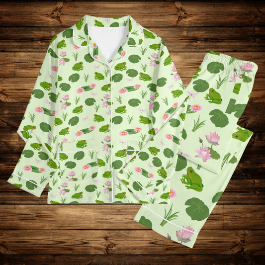 Frogs Pajama Set