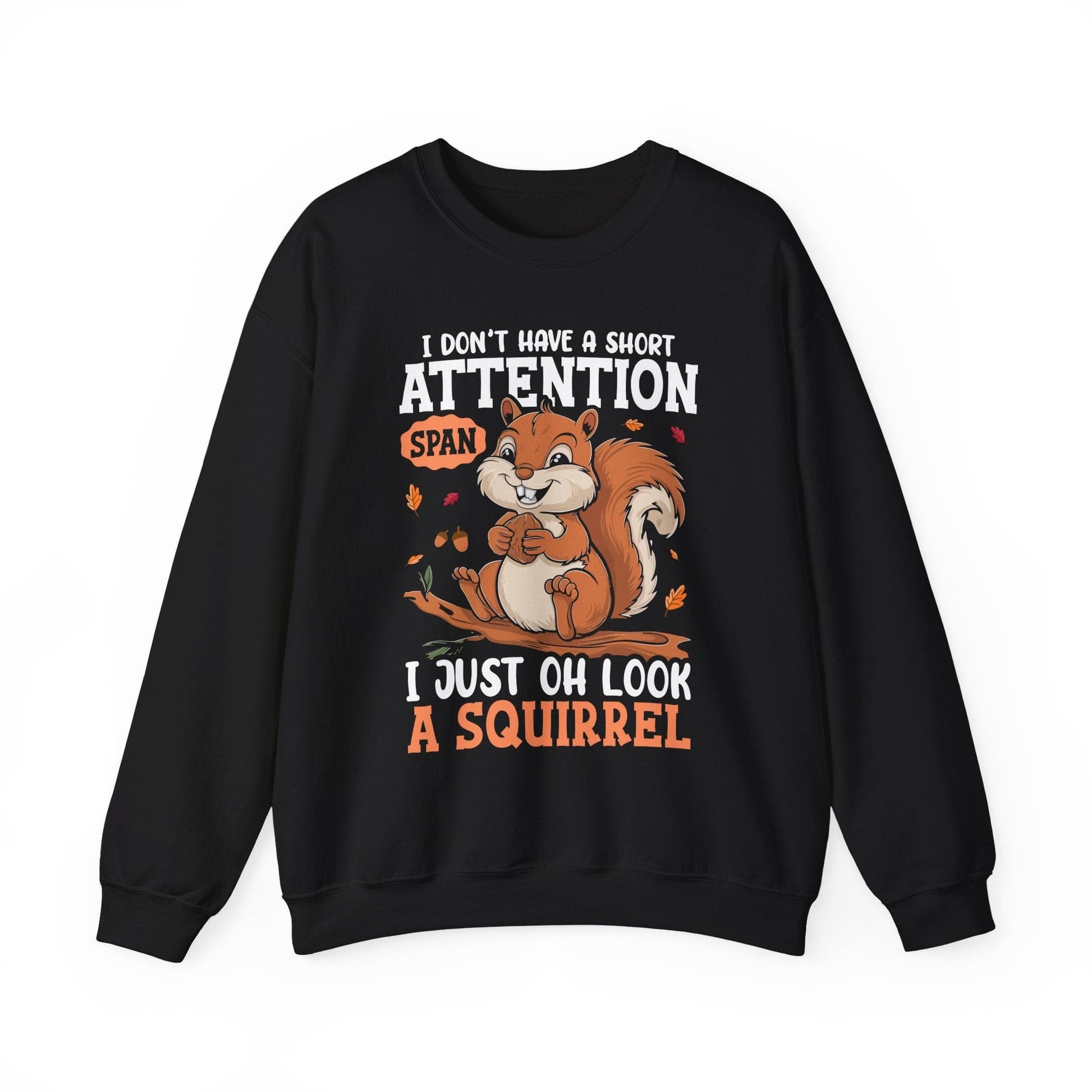 Funny Squirrel Unisex Crewneck Sweatshirt