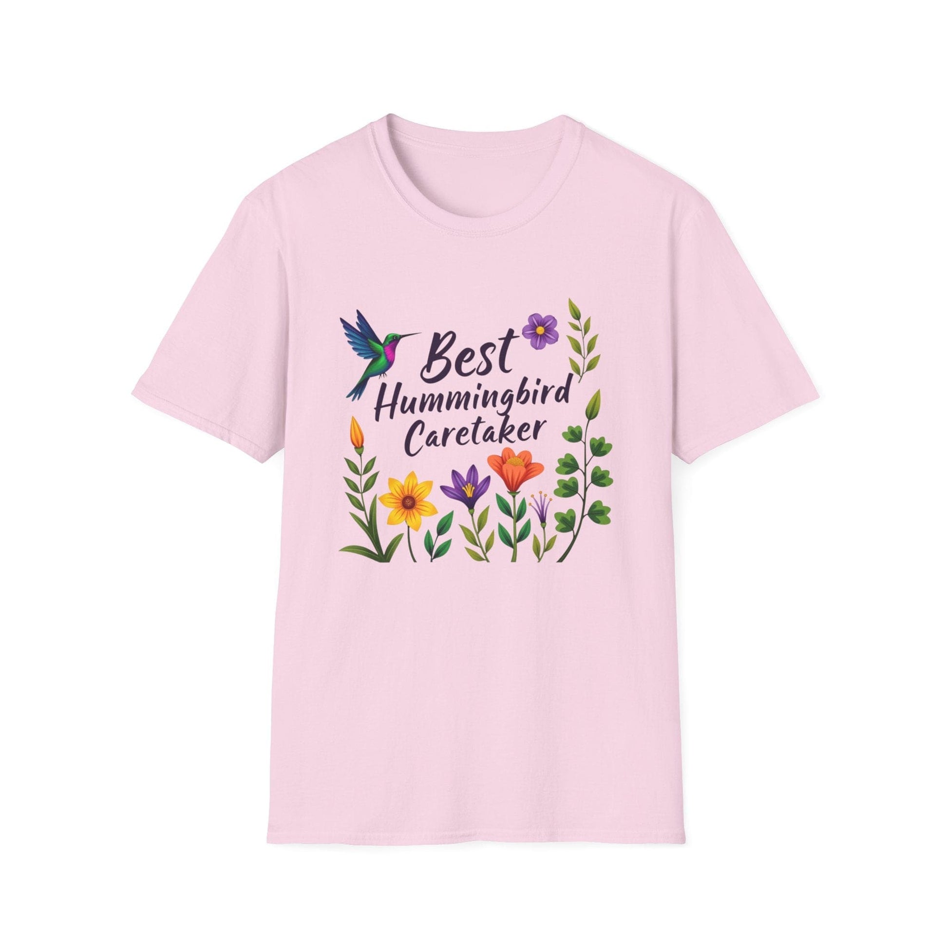 Best Hummingbird Caretaker Short Sleeve T-Shirt