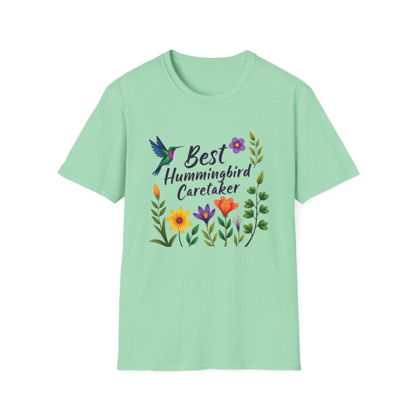 Best Hummingbird Caretaker Short Sleeve T-Shirt