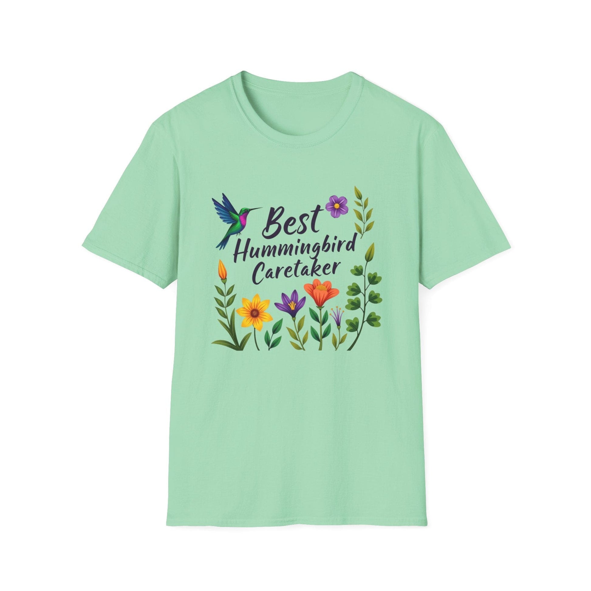 Best Hummingbird Caretaker Short Sleeve T-Shirt