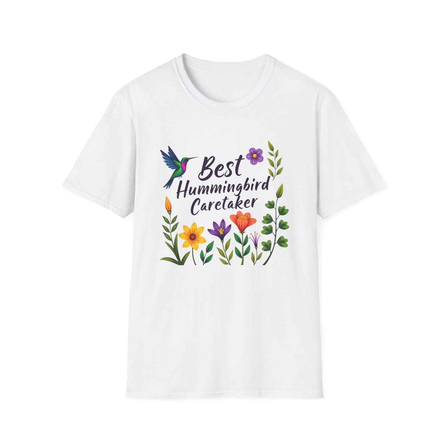 Best Hummingbird Caretaker Short Sleeve T-Shirt