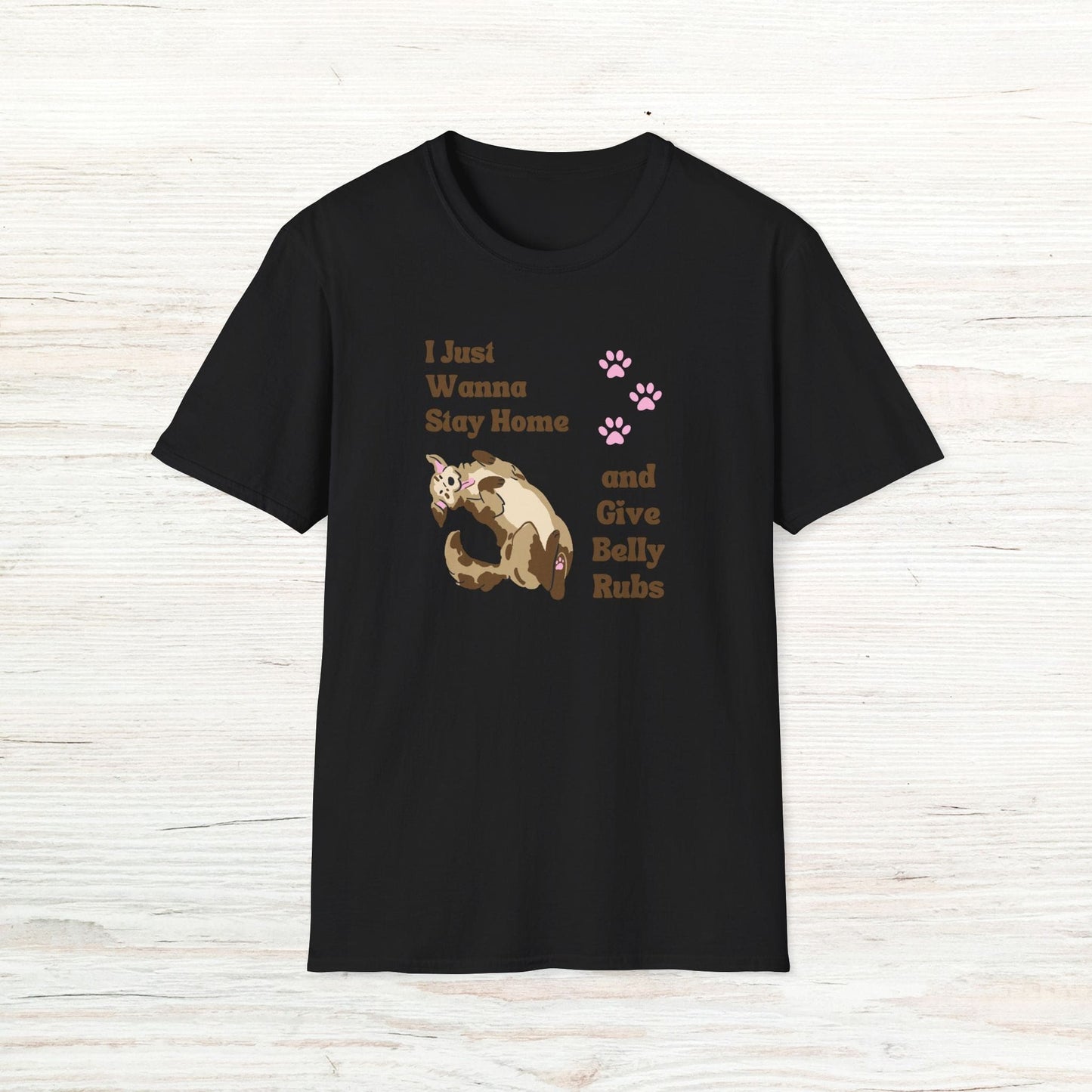 Dog Lovers T-Shirt Introvert Homebody Dog Mom Tee Shirt Short Sleeve Top Animal Gift for Her