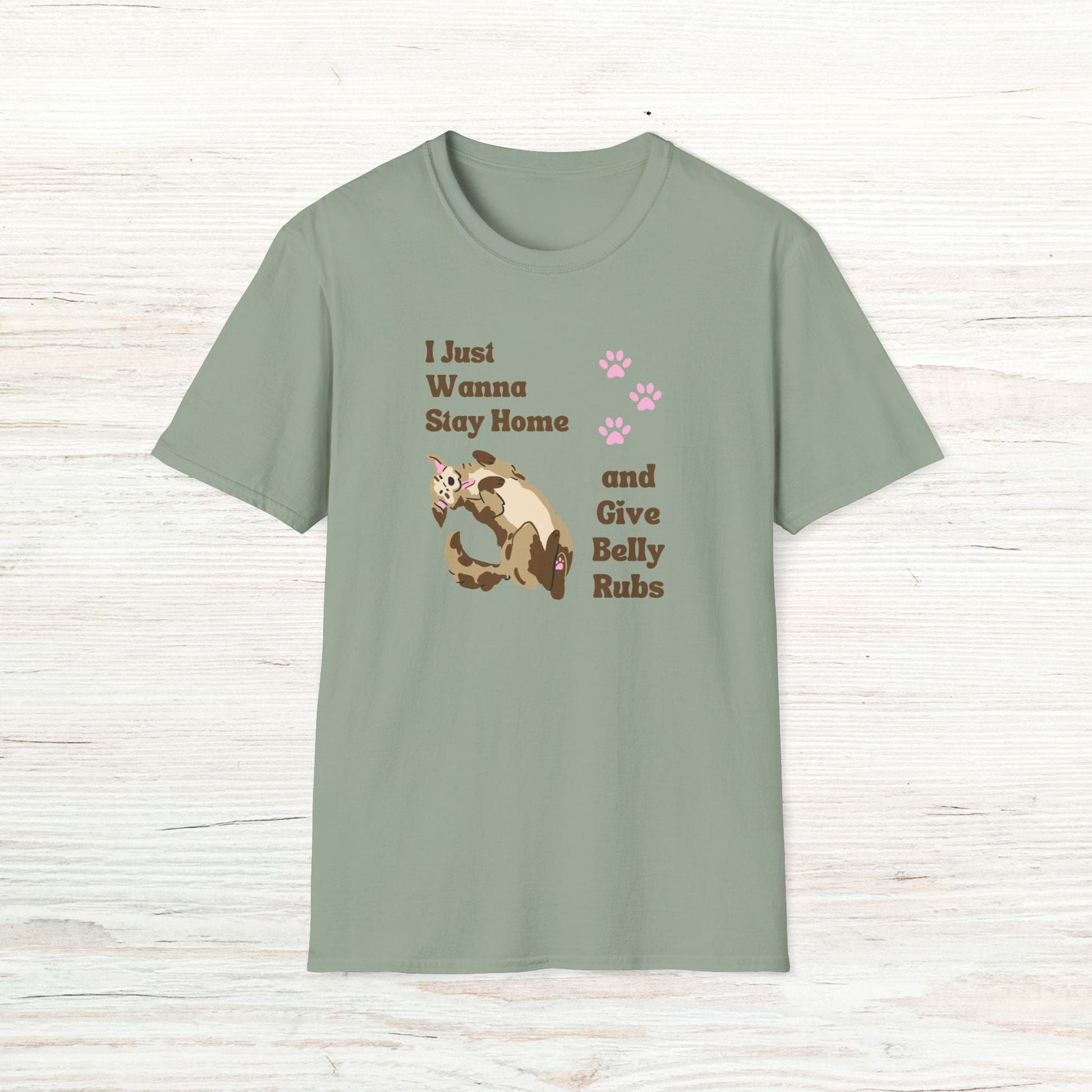 Dog Lovers T-Shirt Introvert Homebody Dog Mom Tee Shirt Short Sleeve Top Animal Gift for Her