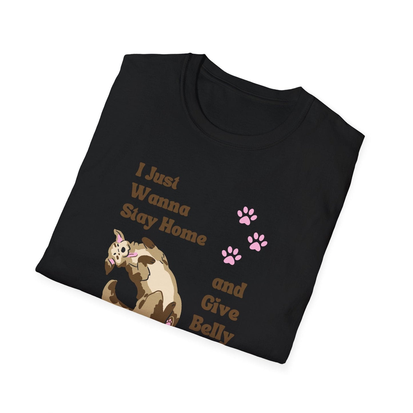 Dog Lovers T-Shirt Introvert Homebody Dog Mom Tee Shirt Short Sleeve Top Animal Gift for Her