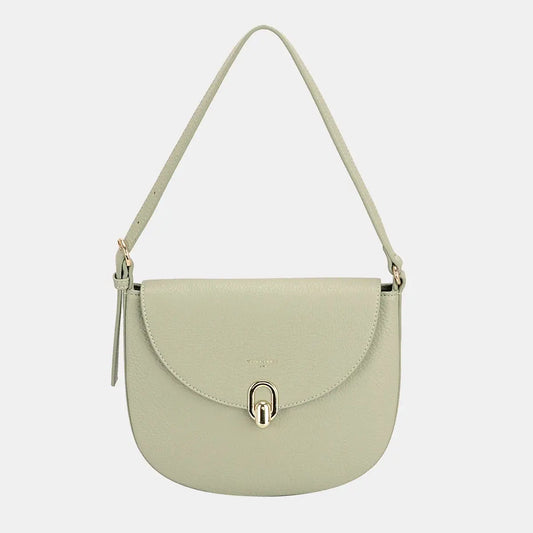 Metal Buckle Shoulder Bag - Shoulder Bags