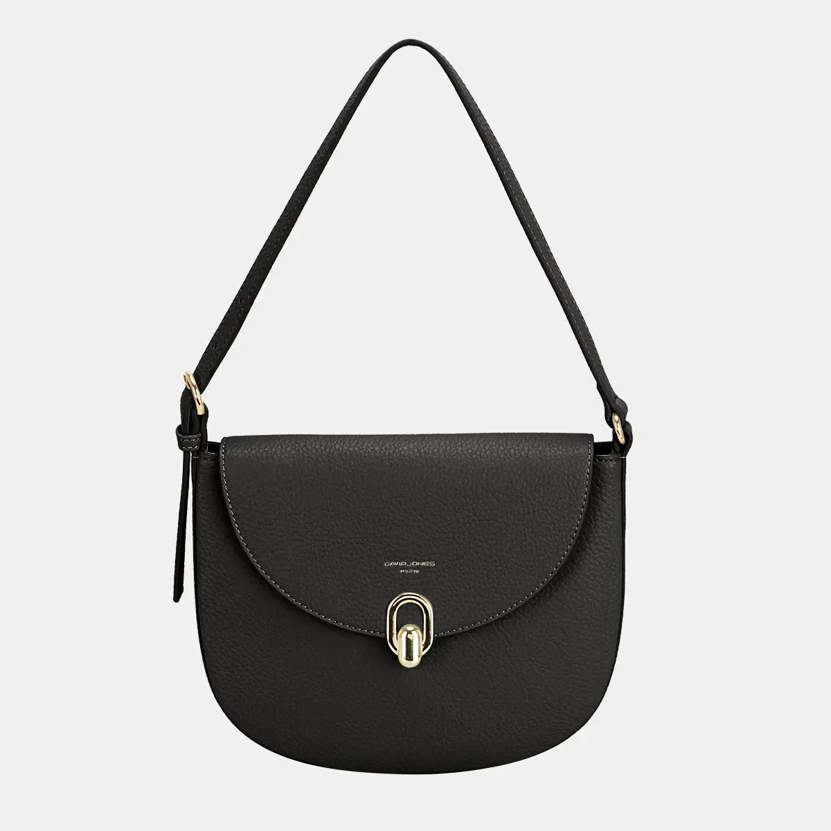 Metal Buckle Shoulder Bag - Shoulder Bags